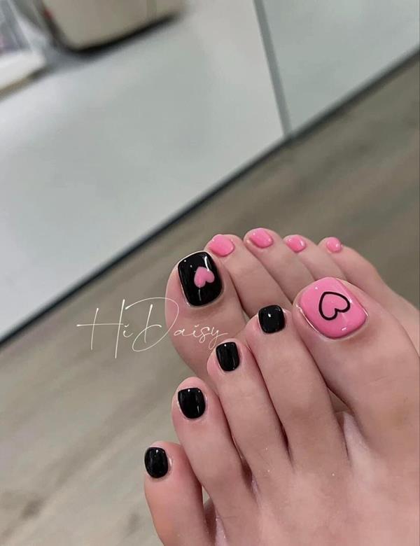 Nail chân cho học sinh cấp 2 đẹp