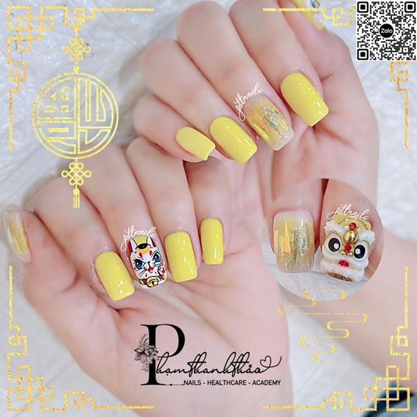 [Móng Tay Tết Đẹp] 233+ Giợi Ý Mẫu Nail Màu Sắc Tươi Tắn, Đón Lộc Đầu Năm