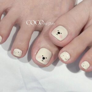 Nail chân đẹp nhẹ nhàng