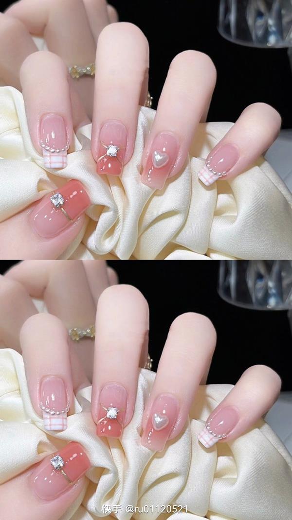 [Nail Màu Hồng] 999+ Kiểu Móng Hồng Hot Trend 2025 Khiến Nàng Nhìn Là Muốn Thử Ngay